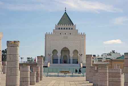 la tour Hassan à Rabat