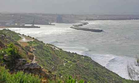 Safi  sur la cote atlantique du Maroc