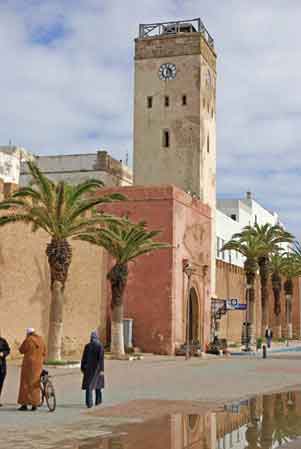 la médina d'Essaouira tour de l'horloge