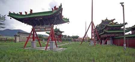 palais d'hiver du Bodg Khan Mongolie