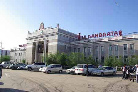 gare d'Oulanbator Mongolie