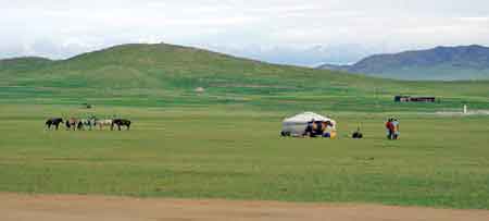Mongolie : le parc national de Khogno Khan