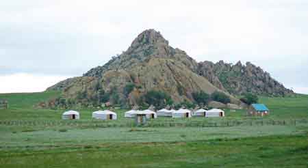 camp de yourtes Mongolie 