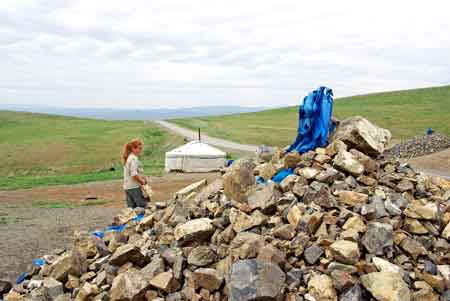 steppe en Mongolie