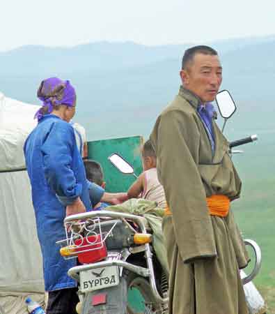 steppe en Mongolie