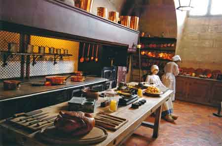 Vaux le   vicomte - les cuisines