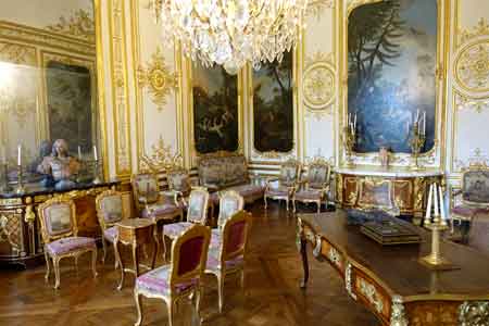 le château de Chantilly : les appartements, le grand cabinet 