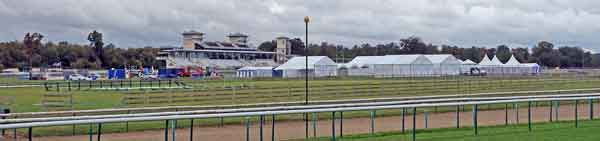 l'hippodrome de Chantilly