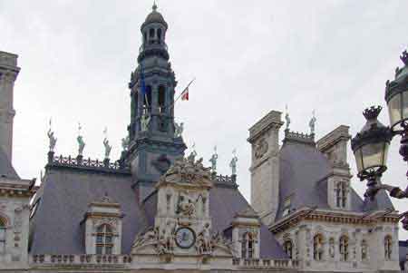 Hotel de ville de Paris - la Mairie