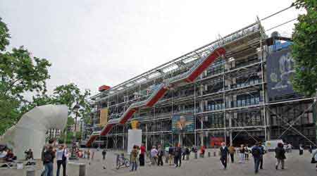 Paris Centre Pompidou - Beaubourg
