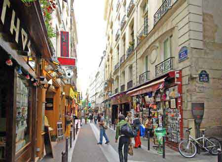 Paris Quartier Latin  rue de la Huchette 