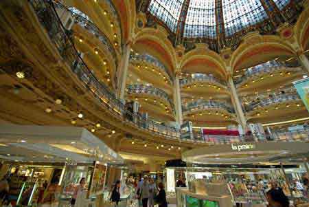 Paris les galeries Lafayette