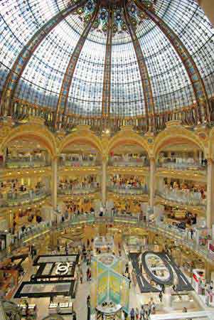 Paris les galeries Lafayette