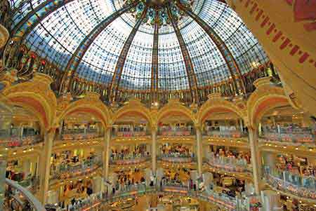 Paris les galeries Lafayette