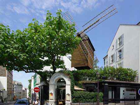 moulin de la galette Montmartre Paris