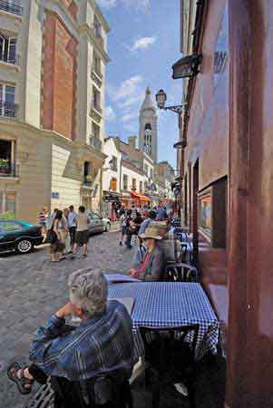 rue du chevalier de la barre Montmartre Paris