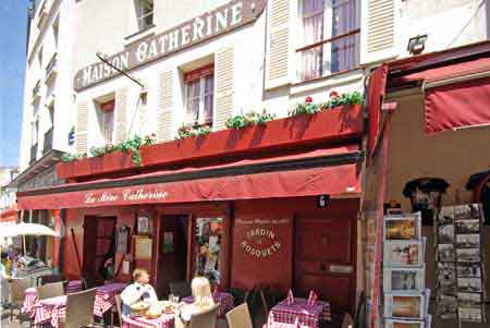 la mre catherine Place du tertre  Montmartre Paris