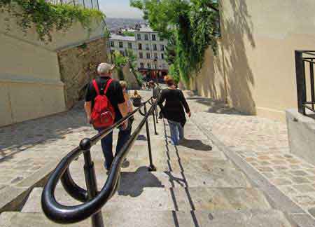 Place du tertre  Montmartre Paris