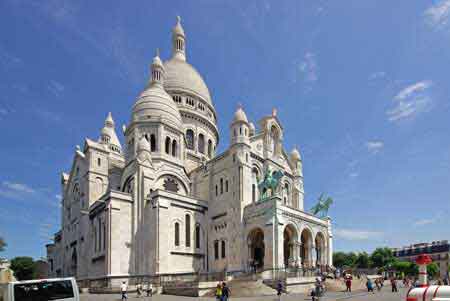 Basilique du Sacr Coeur de Paris  Montmartre