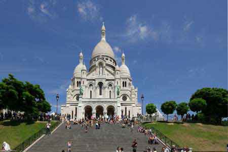 Basilique du Sacr Coeur de Paris  Montmartre