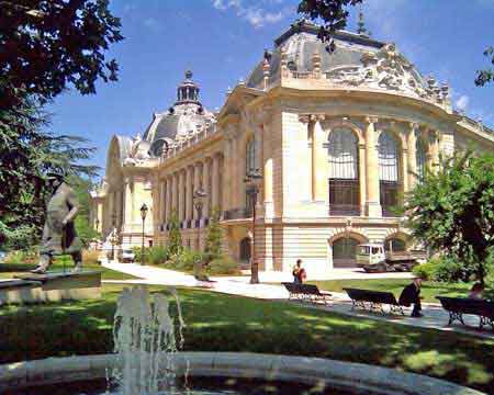 Paris le petit palais Paris