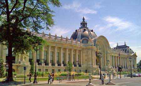 Paris le petit Palais Paris