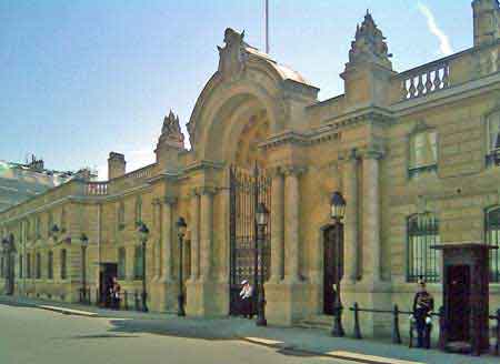 Paris la palais de l'Elysée Paris