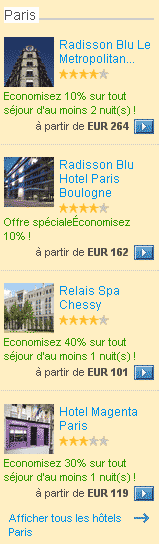 hotels à Paris