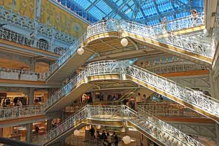 Paris La Samaritaine - intérieur