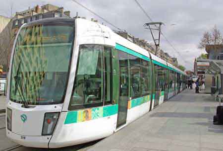 tramway  paris