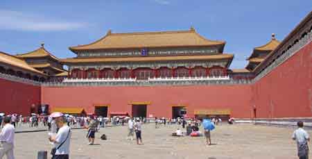 Cite interdite palais imperial Pekin Beijing