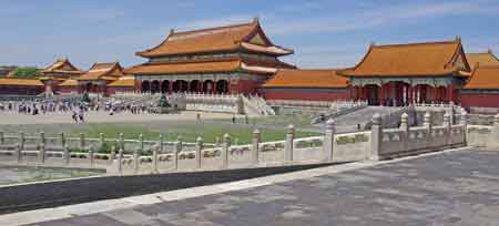 Cite interdite palais imperial Pekin Beijing