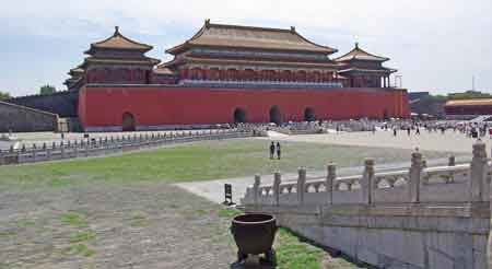 Cite interdite palais imperial Pekin Beijing