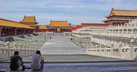 Cite interdite palais imperial Pekin Beijing