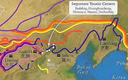 plan muraille de chine