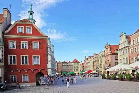 Poznan Rynek place du vieux marché