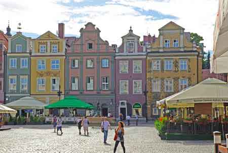 Poznan Rynek place du vieux marché