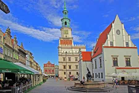 Poznan Rynek place du vieux marché