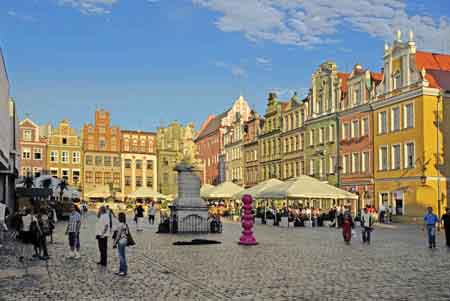 Poznan Rynek place du vieux marché