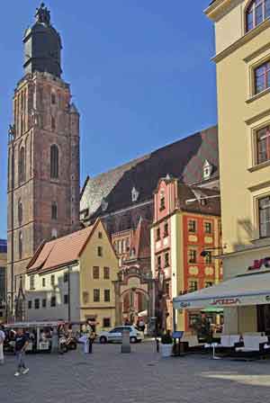 Wroclaw Breslau Rynek vieux march