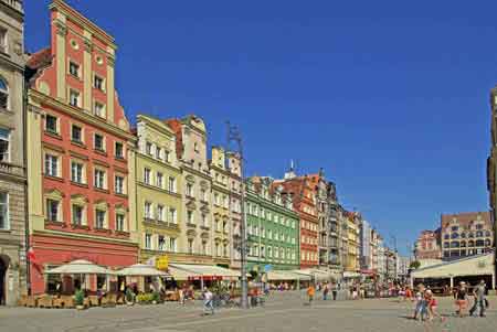 Wroclaw Breslau Rynek vieux marché