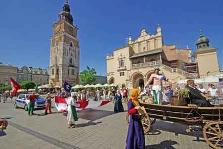 Cracovie Krakow - Stary Rynek place du vieux march