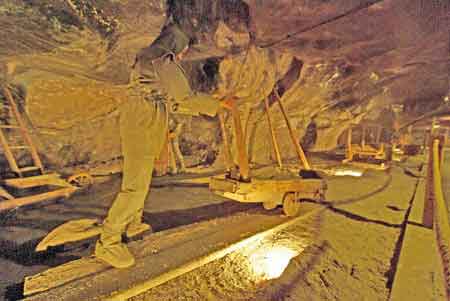 Wieliczka mine de sel Pologne
