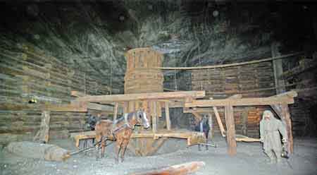 Wieliczka mine de sel Pologne