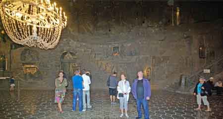 Wieliczka mine de sel Pologne