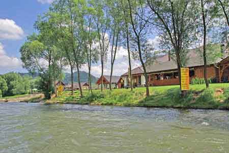 Pologne - les Pieniny - gorges du Dunajec