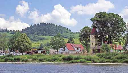 Pologne - les Pieniny - gorges du Dunajec