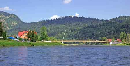 Pologne - les Pieniny - gorges du Dunajec