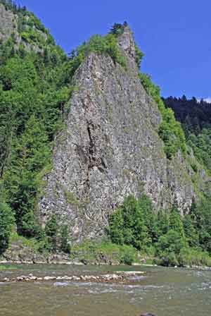 Pologne - les Pieniny - gorges du Dunajec