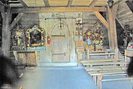Eglise en bois de Debno - Tatras  Pologne